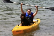We love to go kayaking!
